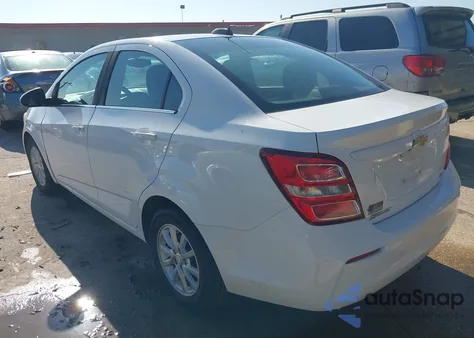 2017 Chevrolet Sonic Lt Auto из США, поврежденный, VIN 1G1JD5SH9H4111457